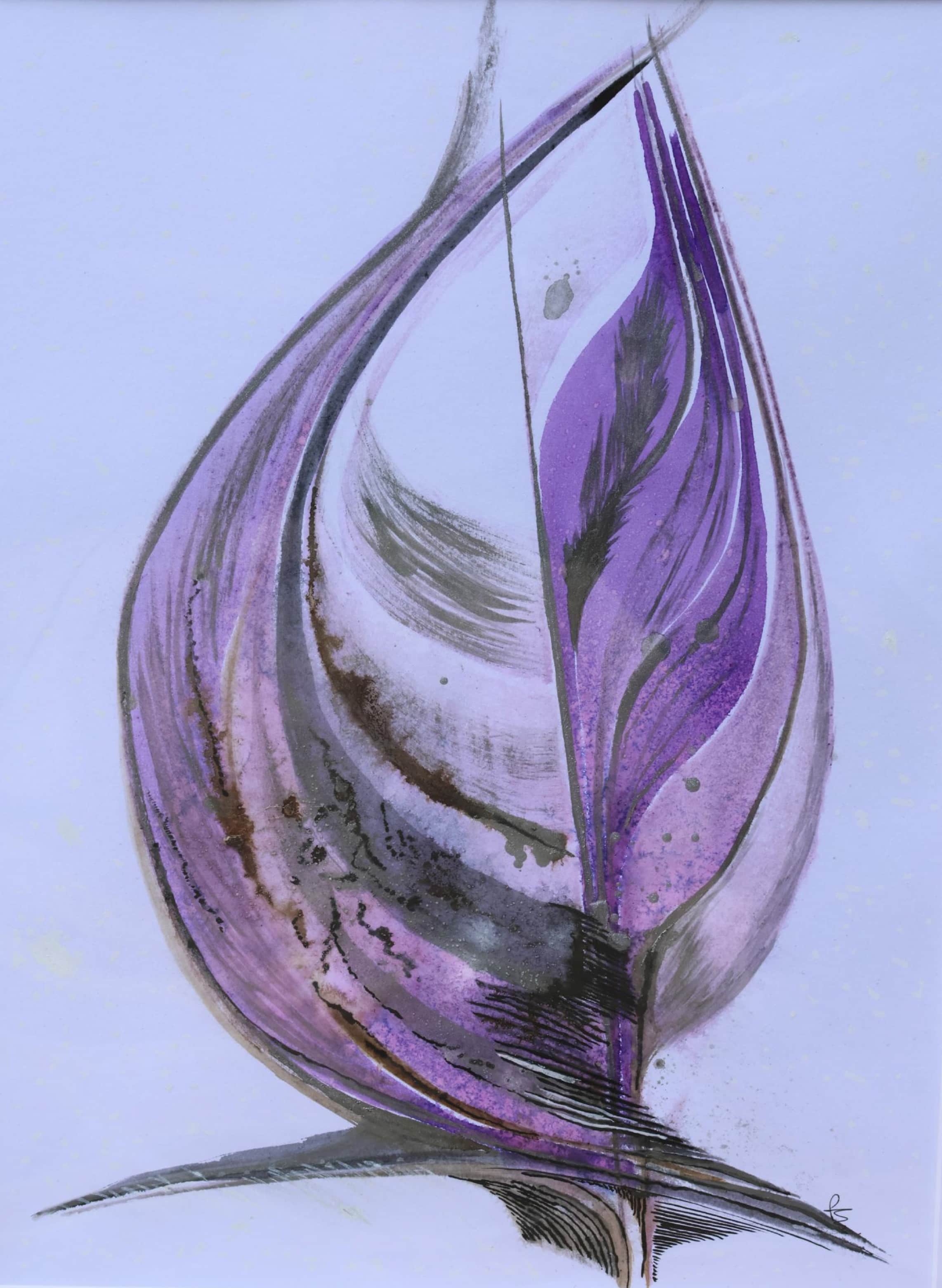 Le Voyage, peinture intuitive originale de Patrick Betheuil